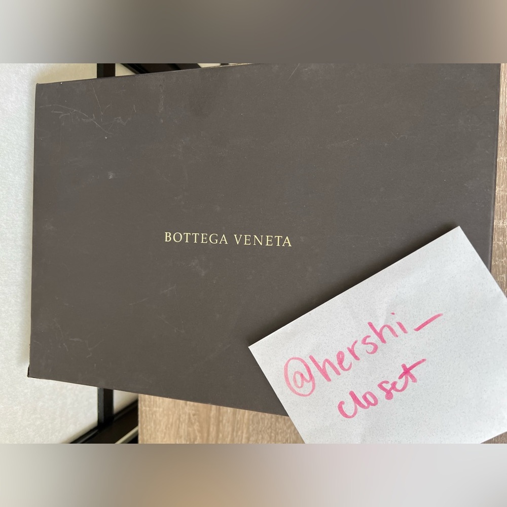 NEW in Box Bottega Veneta Sz 10 / EU 40 Stretch Chunky Chain Pumps Mesh Leather - Picture 9 of 12